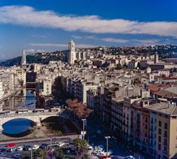 PANORAMICA DE GIRONA CATEDRAL RIU ONYAR 1999