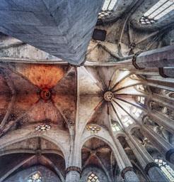 SANTA MARIA DEL MAR INT S XIV GOTIC