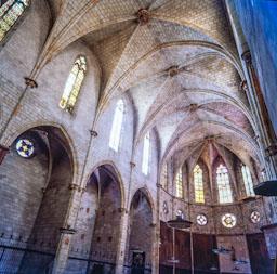 MONESTIR DE PEDRALBES INTERIOR ESGLESIA