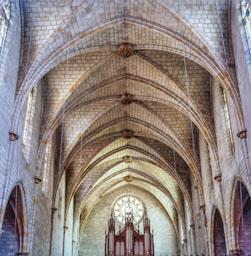 MONESTIR DE PEDRALBES INTERIOR ESGLESIA