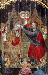 RETAULE MAREDEDEU LL BORRASSA MUSICA CORONACIO MAREDEDEU 
MUSEU CATEDRAL TARRAGONA