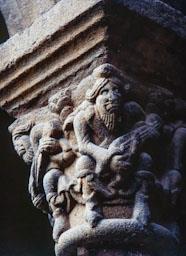 CATEDRAL SEU D`URGELL S XI XII CLAUSTRE CAPITELLS