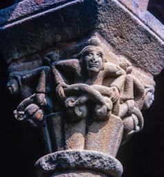 CATEDRAL SEU D`URGELL S XI XII CLAUSTRE CAPITELLS