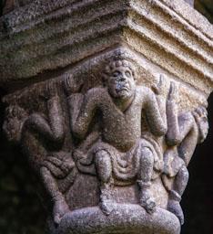 CATEDRAL SEU D`URGELL S XI XII CLAUSTRE CAPITELLS