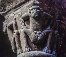 CATEDRAL SEU D`URGELL S XI XII CLAUSTRE CAPITELLS