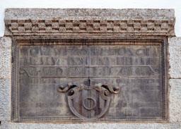 PLACA A BALDIRI REIXAC 1923 
SANTA CRISTINA D´ARO