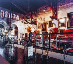 MUSEU DEL CAU FERRAT SITGES SALA 1er PIS CONJUNT