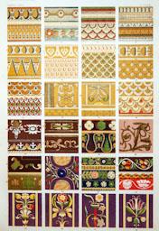 LA GRAMMAR OF ORNAMEN 1856 DISSENY DE VITRALLS 
C P