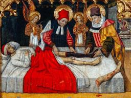 RETAULE ST ABDO I SENEN S XV 
ESGLESIA DE SANTA MARIA