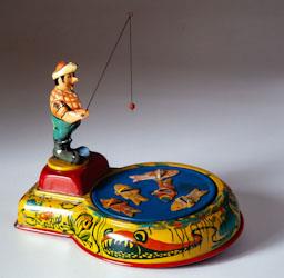 PESCADOR AMB PEIXOS 
MUSEU DEL JOGUET
