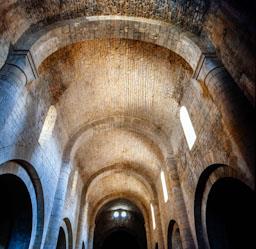 MONESTIR STA Mª VILABERTRAN INTERIOR ESGLESIA