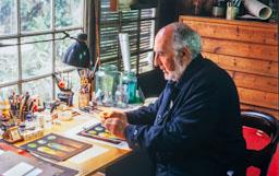 JOAN VILA GRAU AL SEU ESTUDI 2002