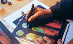 JOAN VILA GRAU AL SEU ESTUDI