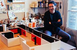 EDUARD ARBOS AL SEU ESTUDI