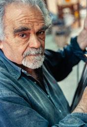 JOSEP GUINOVART AL SEU ESTUDI 2002