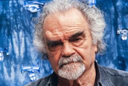 JOSEP GUINOVART AL SEU ESTUDI 2002