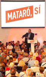 ACTE DE SUPORT A DAVID BOTE ALCALDE DE MATARO