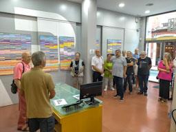 IMAGURACIÓ EXPOSICIÓ-A RATLLES-
D´ANTONI LUIS A L´ESPAI CAPGROS