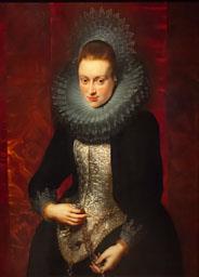 -RETRAT D´UNA JOVE DAMA AMB ROSARI 
MUSEU THYSSEN