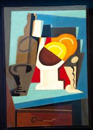 -NATURA MORTA CUBISTA BOTELLA I COPA-
MUSEO NACIONAL REINA SOFIA