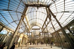 PALACIO DE CRISTAL PARQUE DEL RETIRO MADRID