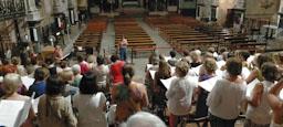 ASSAIG MISSA DE LES SANTES NAU CENTRAL BASILICA DE SANTA MARIA