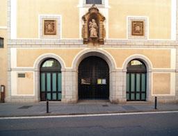 CARRER SANT JOSEP ABANS REHABILITACIÓ 
COL LEGI I ESGLESIA DE SANT JOSEP 
GENER 2023