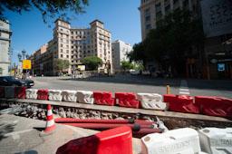 OBRES VIA LAIETANA PLAÇA ANTONI MAURA