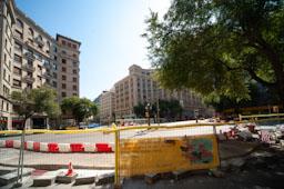 OBRES VIA LAIETANA PLAÇA ANTONI MAURA