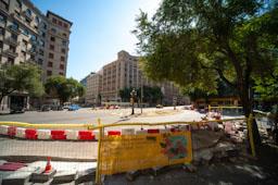 OBRES VIA LAIETANA PLAÇA ANTONI MAURA