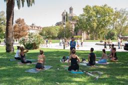 PARC DE LA CIUTADELLA FENT IOGA