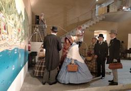 INAGURACIÓ EXPOSICIÓ 175 ANYS PRIMER TREN DE LA PENINSULA MIQUEL BIADA