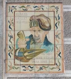 PLAÇA DE CUBA CELLER CASTELLVI MATARO