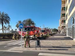 AVINGUDA MARESME ACTUACIÓ BOMBERS