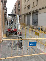 OBRES RENOVACIÓ CLAVEGUERAM CARRER SANT PERE