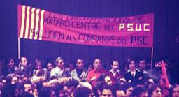 MITING SOCIALISTA PSC MATARO 
