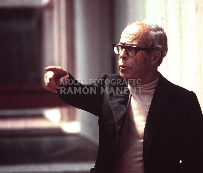 JOSEP LLUIS SERT A LA FUNDACIÓ MIRÓ