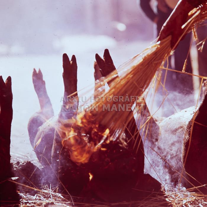 ALCAÑICES ANYS 70 MATANÇA DEL PORC