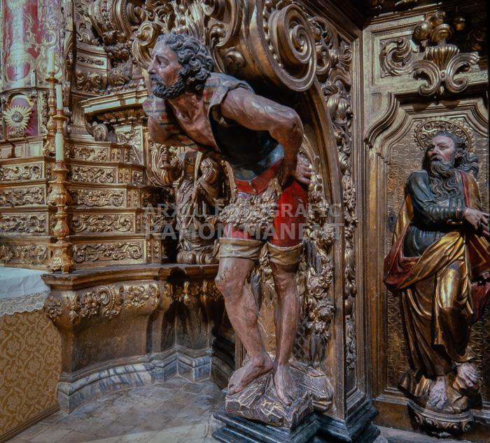 RETAULE DE CADAQUES S XVIII 
ESGLESIA PARROQUIAL