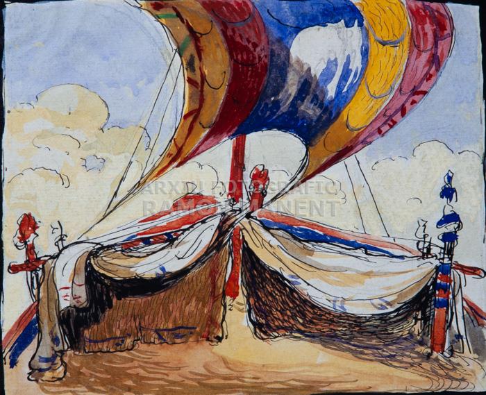 ESBOÇ ESCENOGRÀFIC ADRIA GUAL 
INSTITUT DEL TEATRE