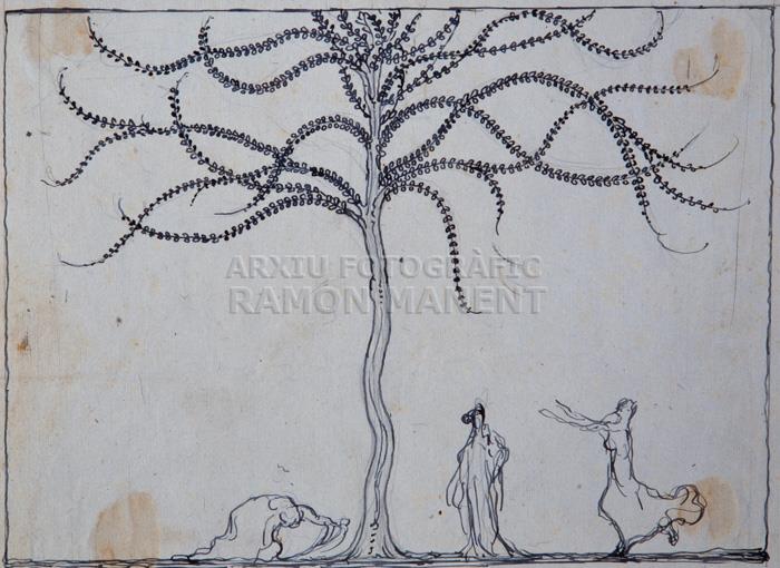 ESBOÇ ESCENOGRÀFIC ADRIA GUAL 
INSTITUT DEL TEATRE