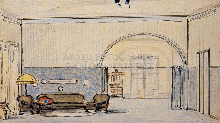 ESBOÇ ESCENOGRÀFIC ADRIA GUAL 
INSTITUT DEL TEATRE