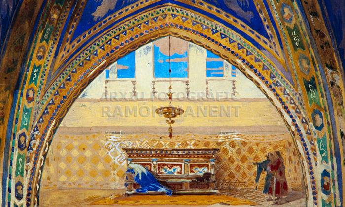 ESBOÇ ESCENOGRÀFIC ADRIA GUAL 
INSTITUT DEL TEATRE