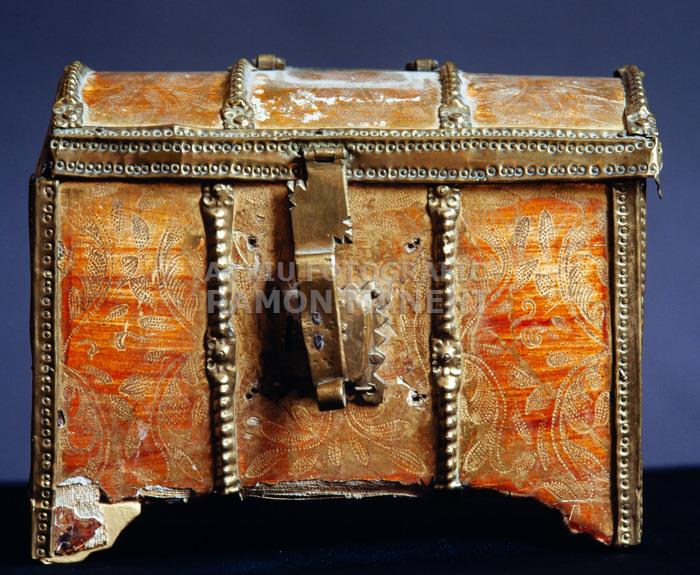 CAIXETA S XV M D SOLSONA 
MUSEU DIOCESSÀ DE SOLSONA