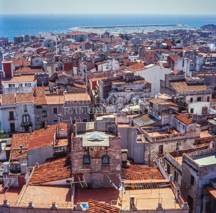 PANORAMICA MATARO DESDEL CAMPANAR DE STA MARIA