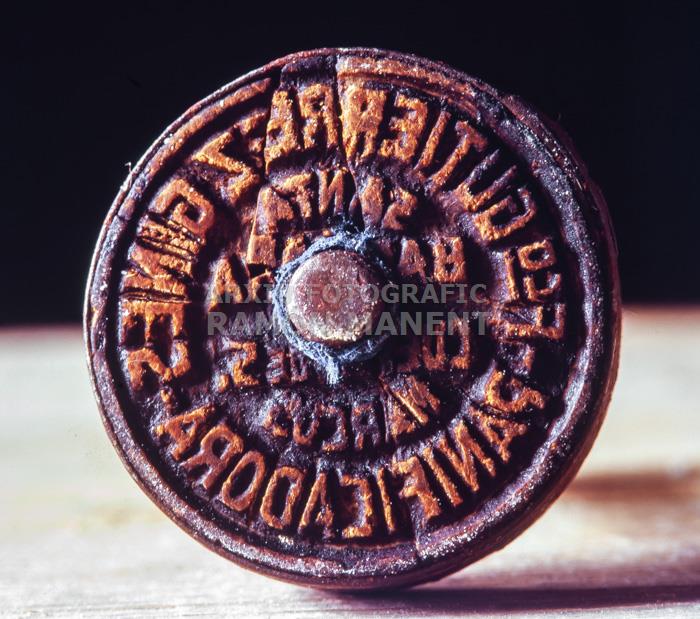 FORN DE PA A CUEVAS DE SAN MARCOS (MALAGA)
SEGELL PER MARCAR EL PA