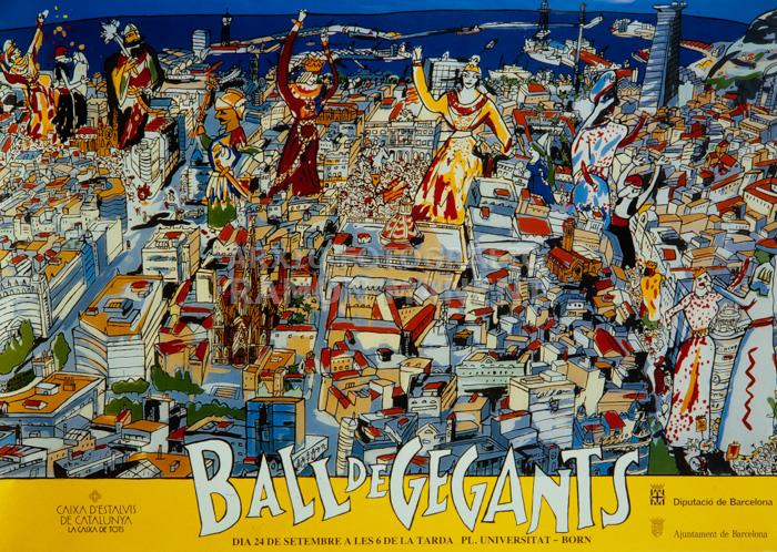 CARTELL -BALL DE GEGANTS-
C P