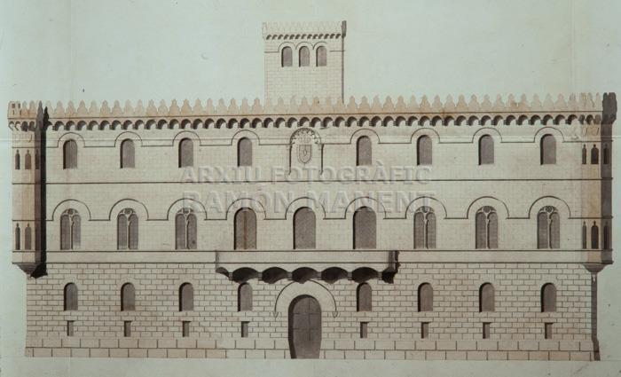 PROJECTE CAPITANIA GENERAL DE CATALUNYA 
ARXIU HISTÒRIC COL LEGI D´ARQUITECTES