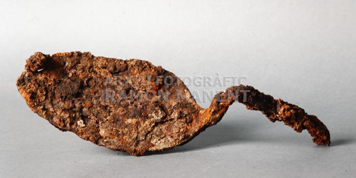 EINES DE FERRO ROMANES PROCEDENTS DE SARRIÀ DE DALT 
MUSEU ARQUEOLÒGIC DE SANT PERE DE GALLIGANTS