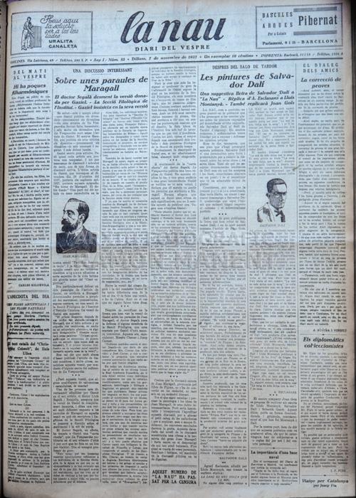 PERIÒDIC -LA NAU-1927 
I M H